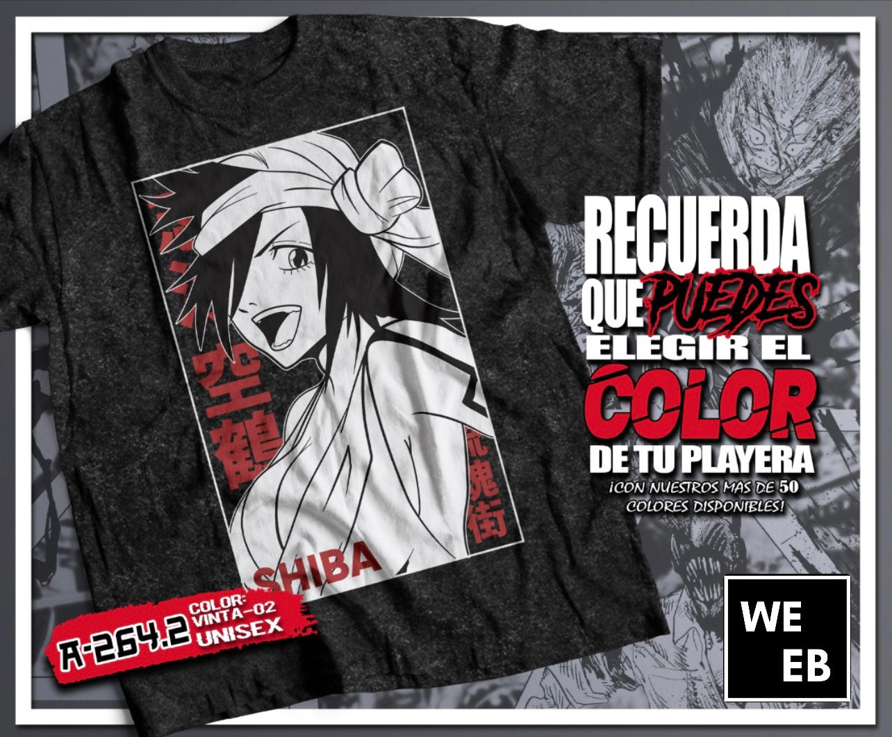 Playera Black Clover