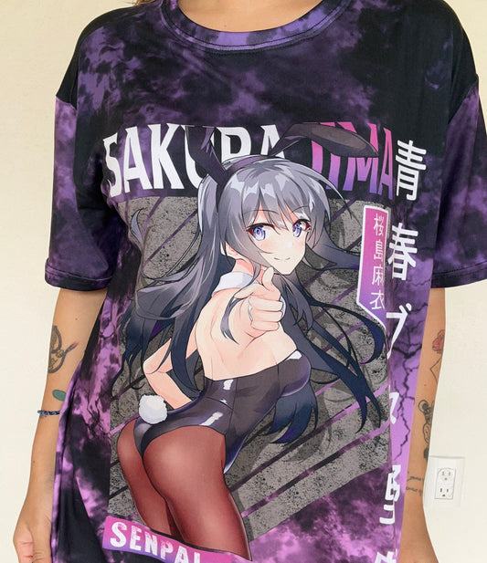 Playera bunny senpai