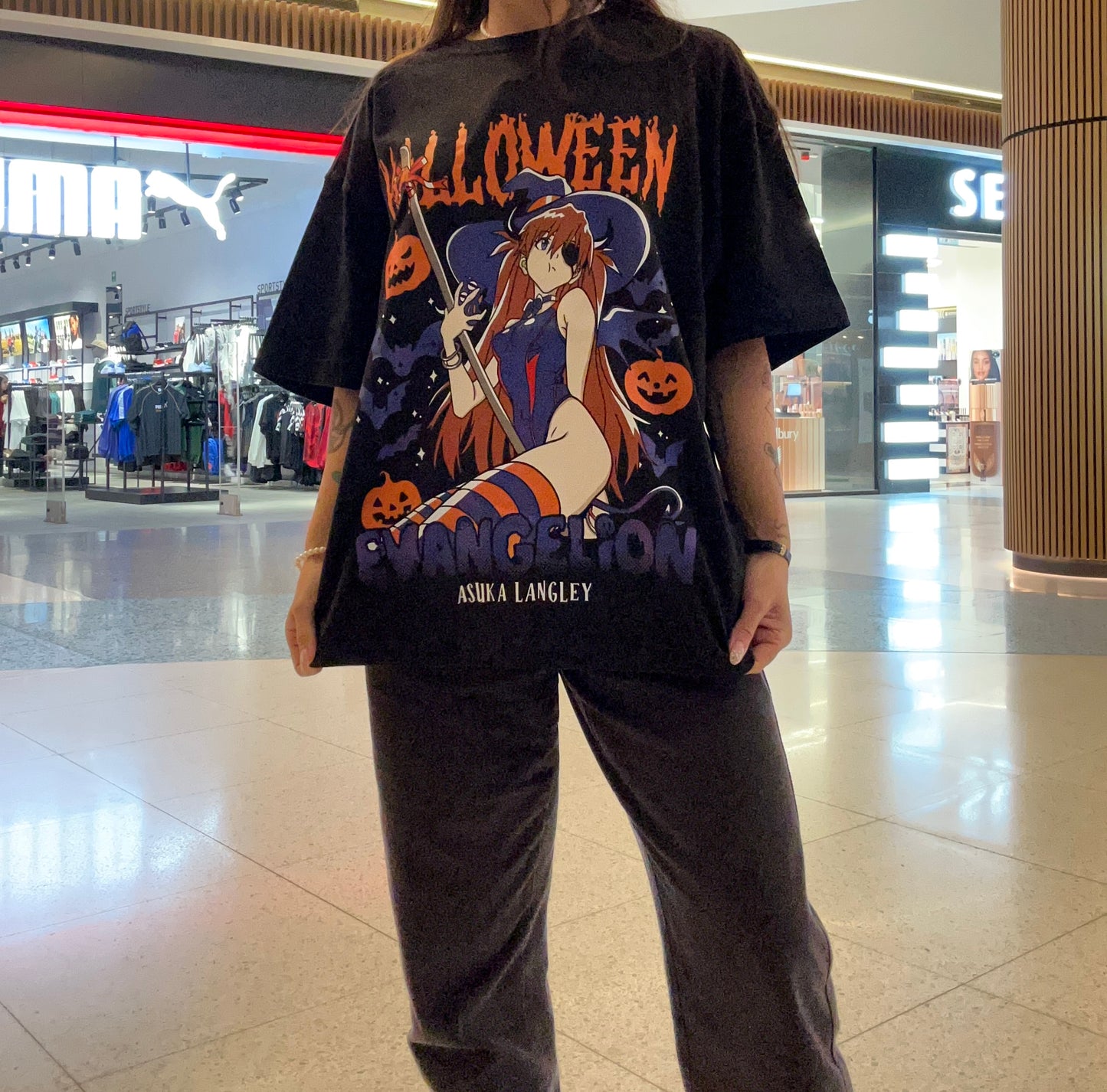 Playera asuka Halloween