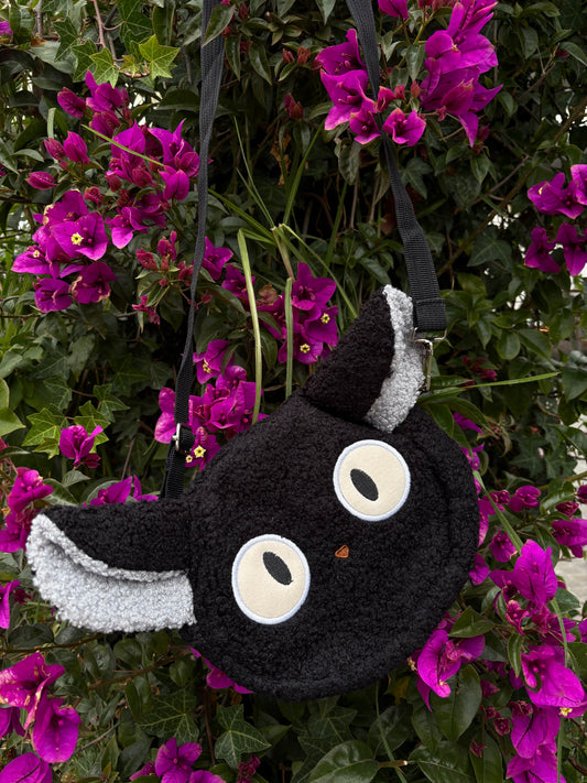 Bolso de hombro de felpa