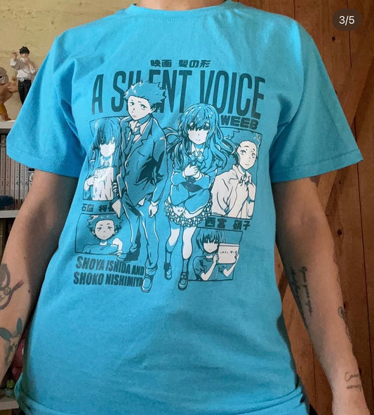 Playera a silent voice